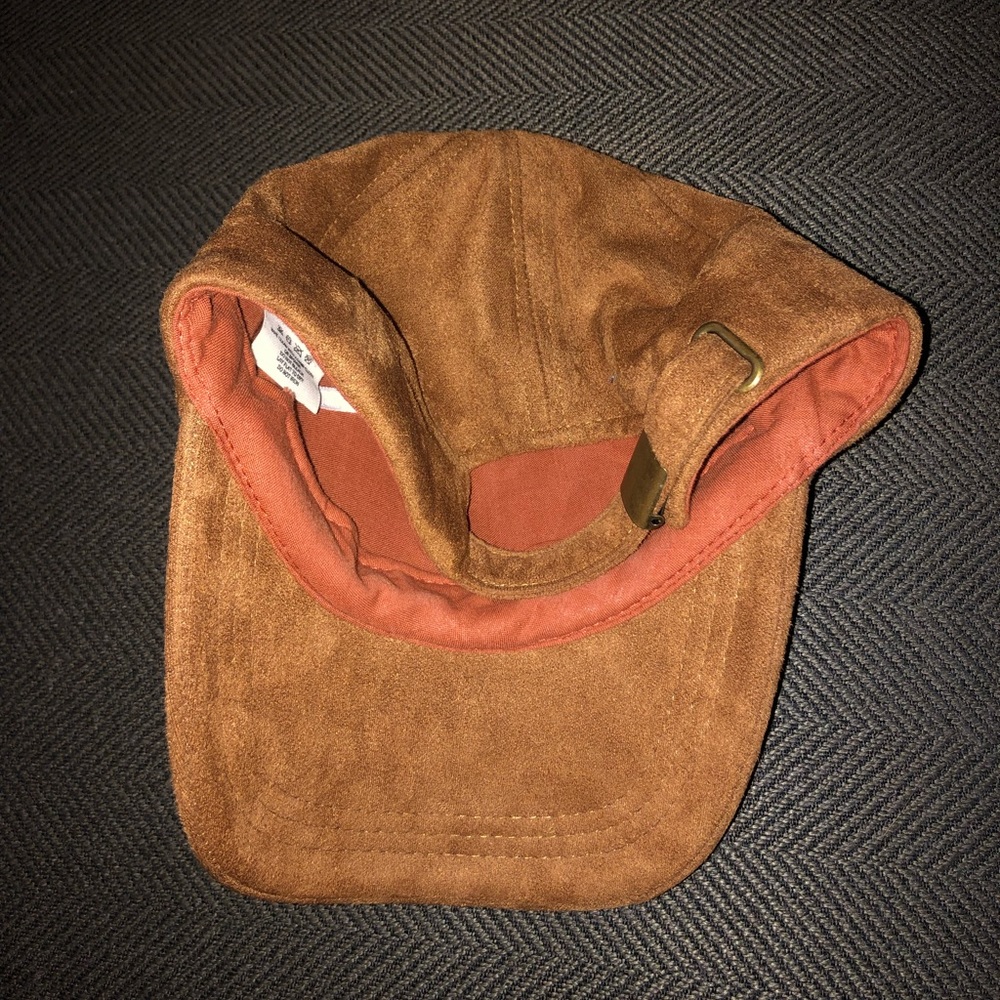 Suede Baseball Hat - Picture 3 of 4